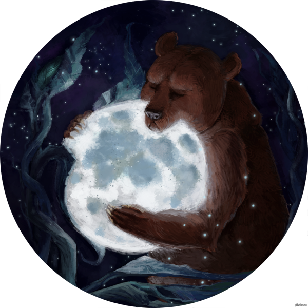 Медведь в шапке ушанке