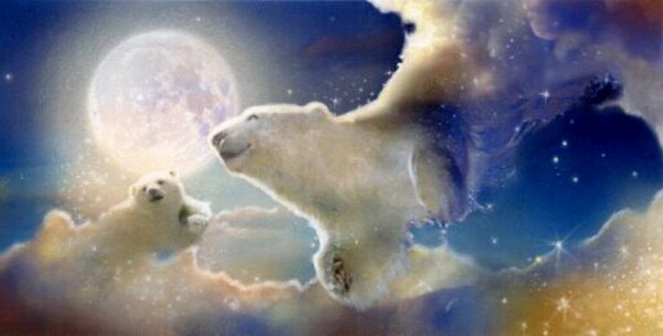 Медведь в шапке ушанке