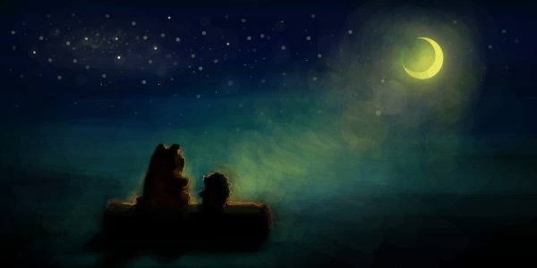 Медведь на аву