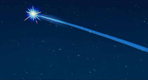 Звезда падает с неба