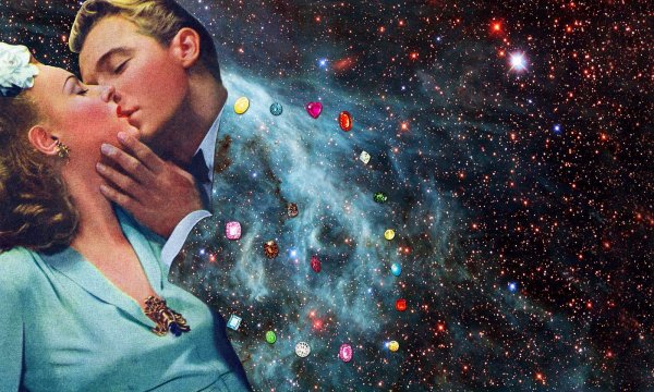 Космос внутри девушки