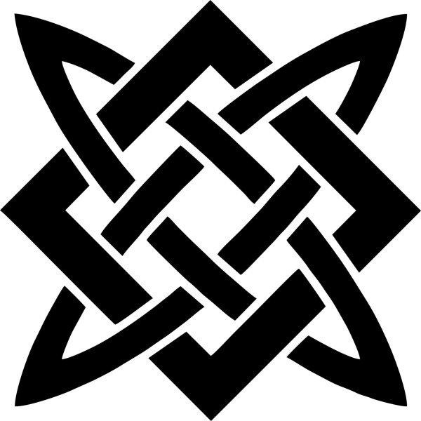 Славянский оберег Валькирия вектор