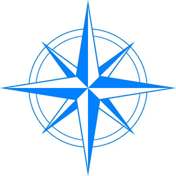 Роза ветров логотип