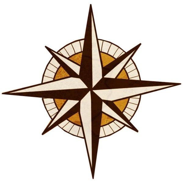 Роза ветров Путеводная звезда