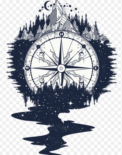 Compass компас роза ветров