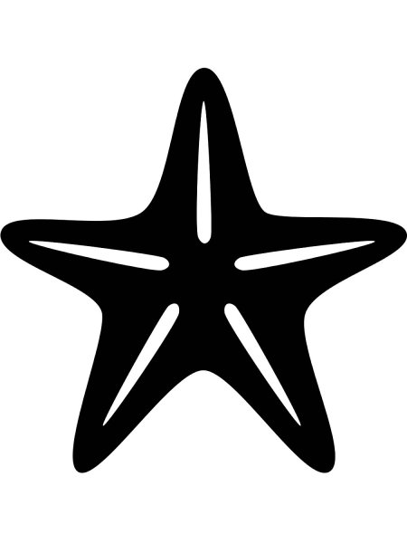 Морская звезда иконка