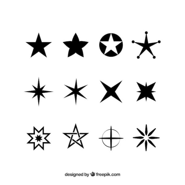 Звезды разных форм