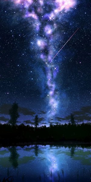 Ночное небо без звезд