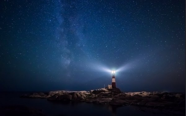 Ночное небо в поле