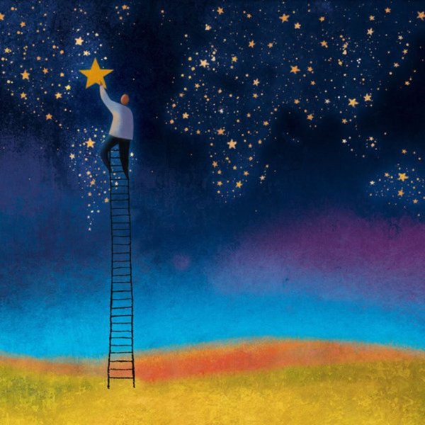 Луна среди звезд