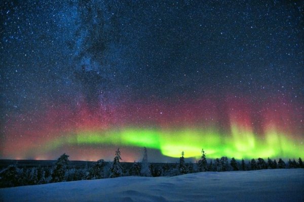 Млечный путь сияние