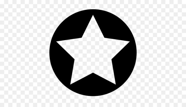 Значок Звездочка в круге