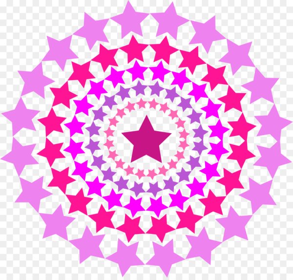 Пентаграмма пятиконечная звезда в круге