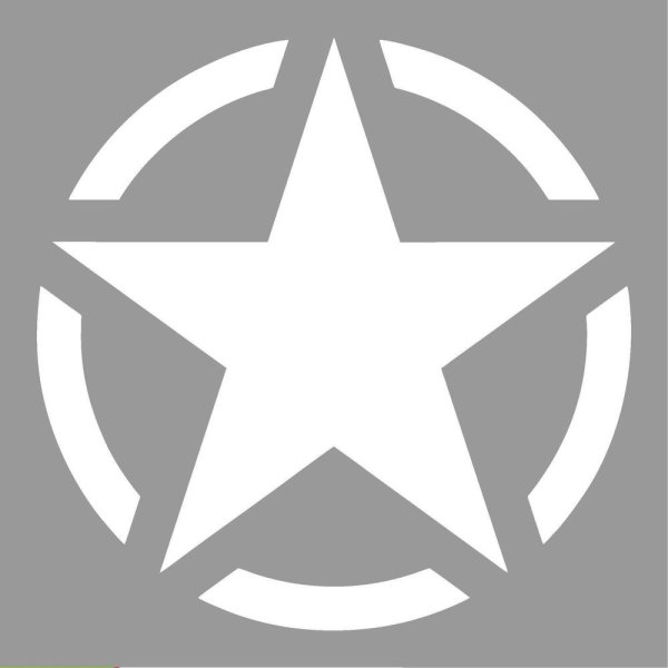 Звезда в круге рисунок