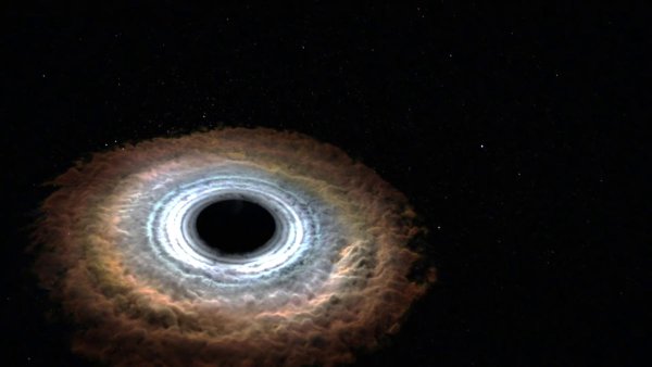 Столкновение черных дыр