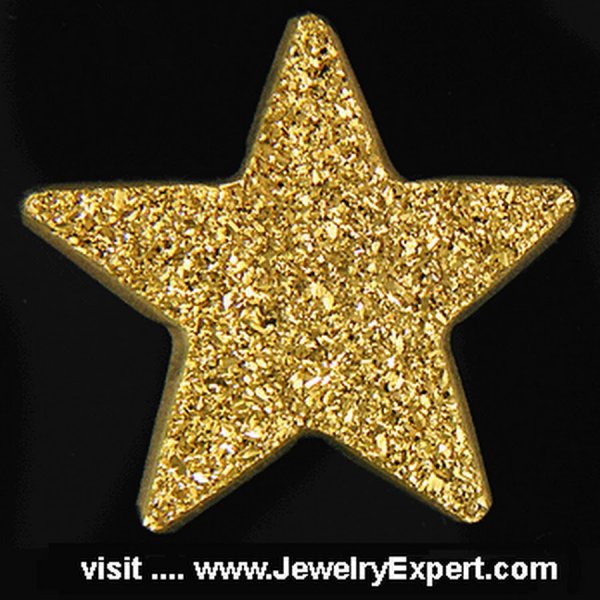 Золотые звезды и блестки