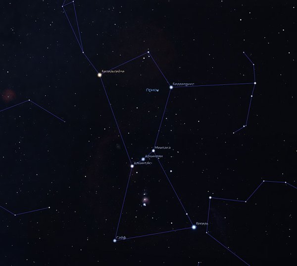 Созвездие Ореон происхождение