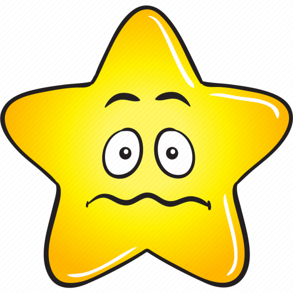 Смайлик звездочки