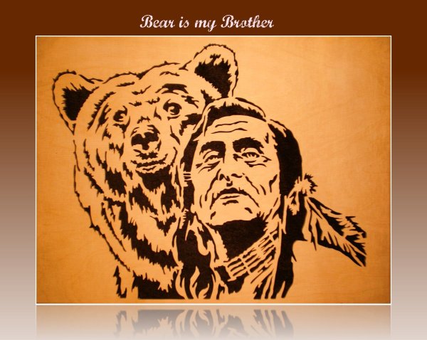 Контуры для выжигания по дереву