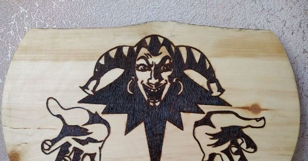 Фигуры для выжигания по дереву