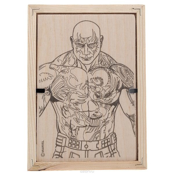 Lori набор для выжигания Стражи Галактики. Дракс