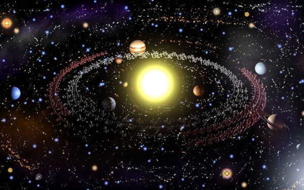 Кометы созвездия планеты