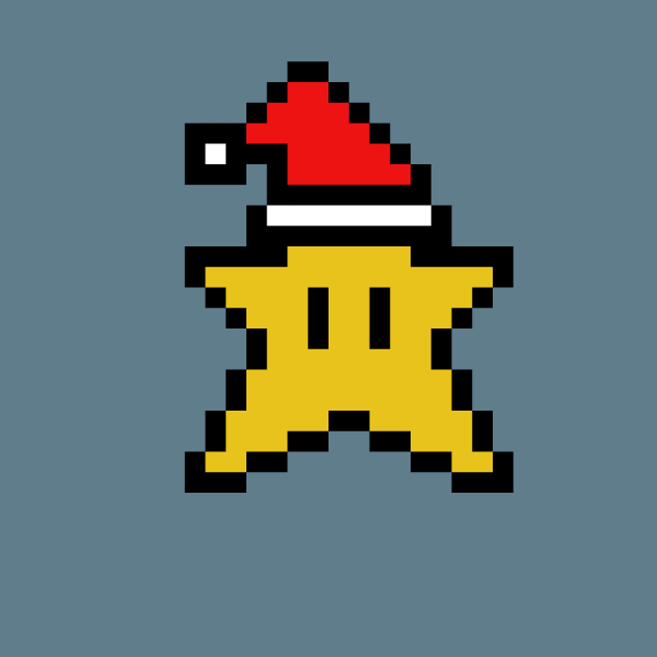 Пиксельные звездочки