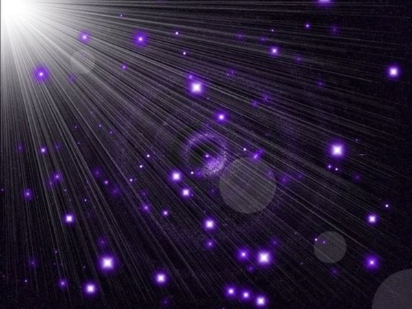 Солнце на голубом небе