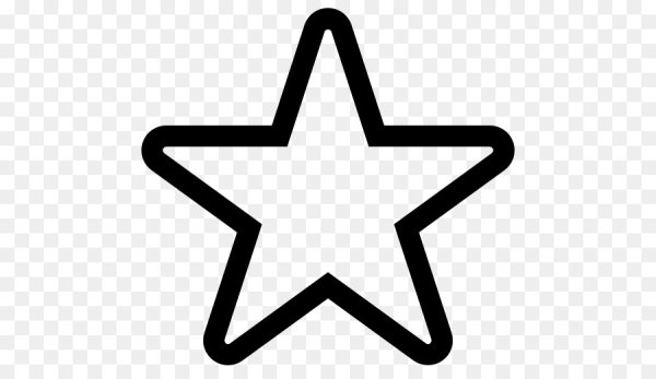 Звезда с закругленными концами