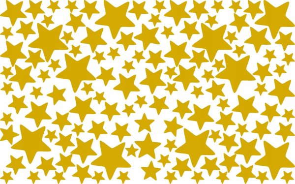 Желтые звездочки