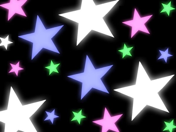Разноцветные звезды