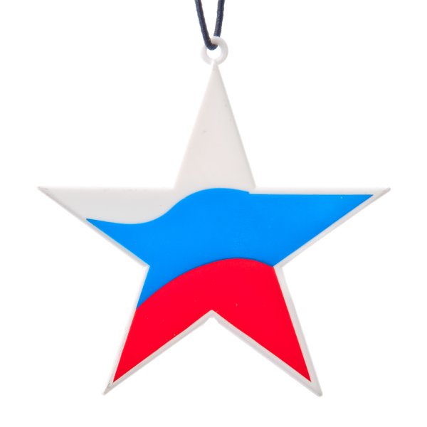 Флаг России со звездой