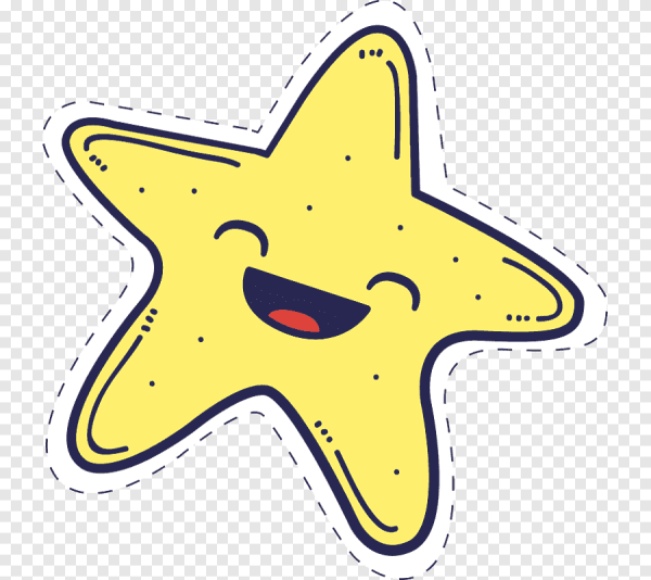 Звездочки мультяшные