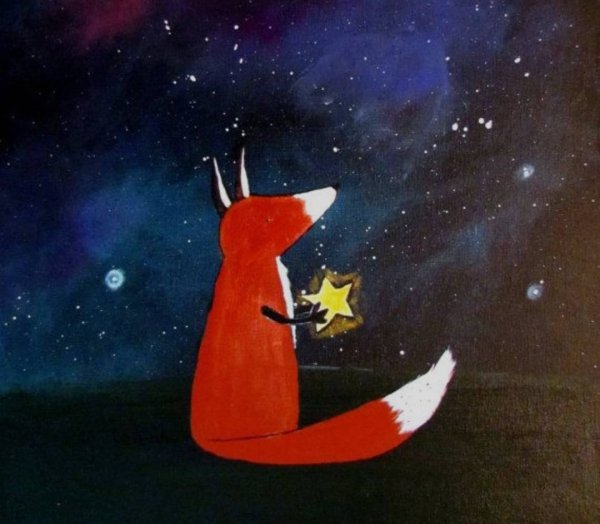 Лиса в космосе