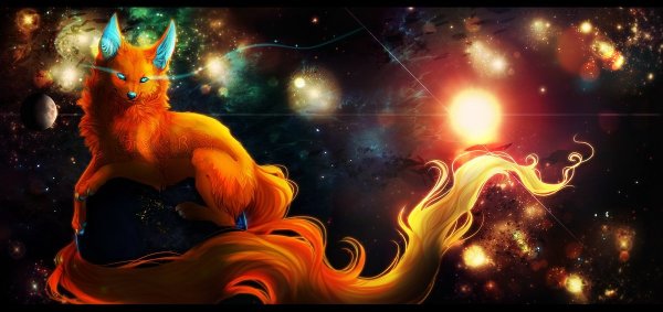 Огненный Лис арт