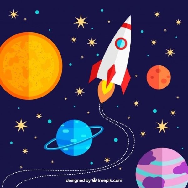 Ракета планеты звезды