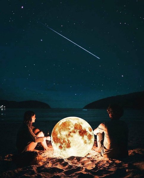 Ночные посиделки у костра