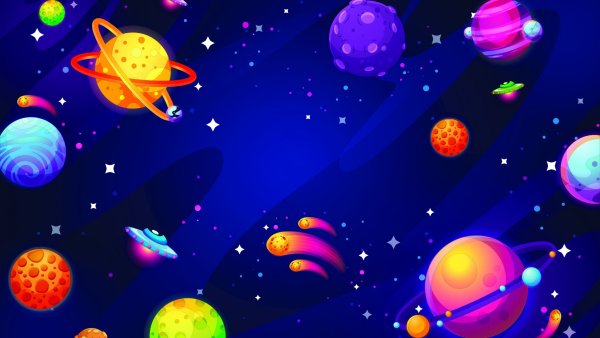Космос планеты для детей