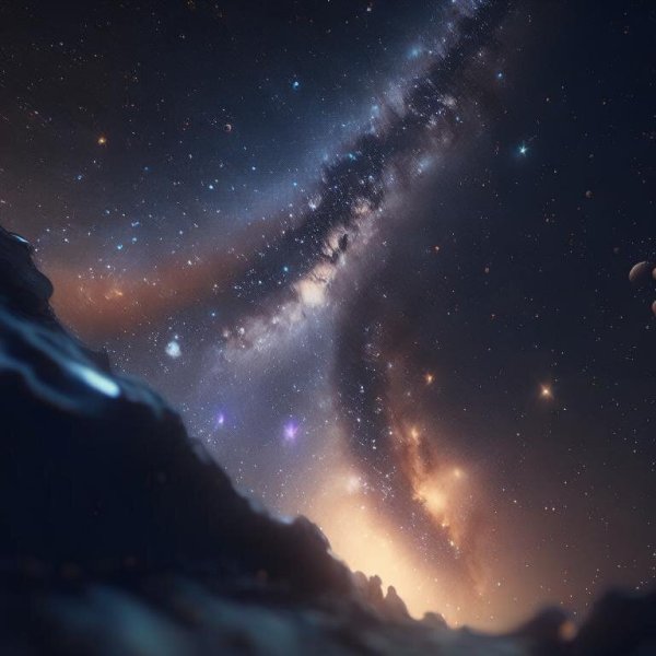 Космос созвездия и планеты