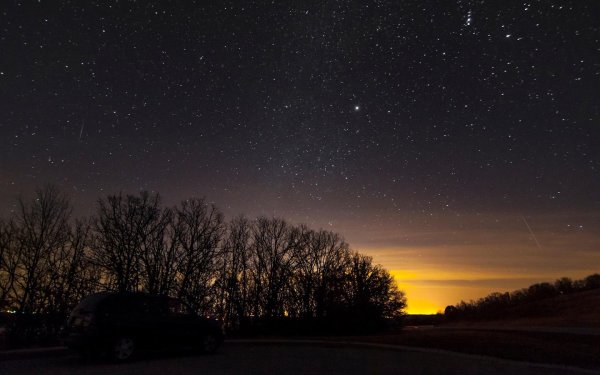 Осеннее ночное небо