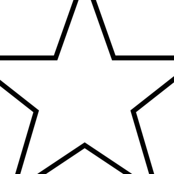 Звезда пятиконечная шаблон для вырезания