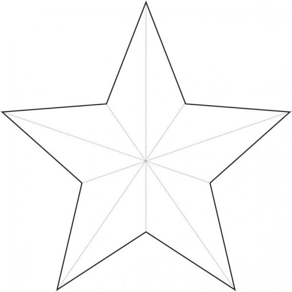 Изображение звезды пятиконечной