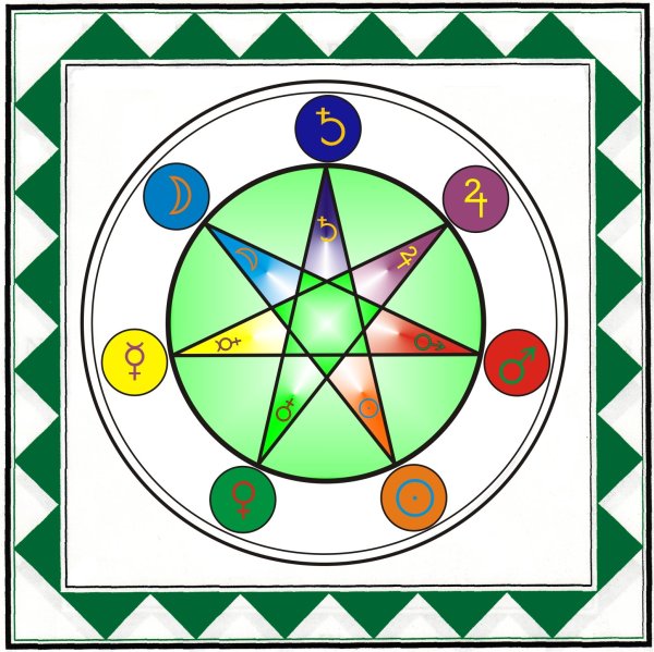 Септаграмма семиконечная звезда