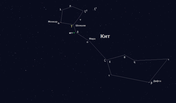Омикрон кита звезда