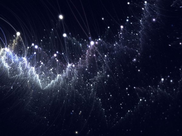 Космос Падающая звезда