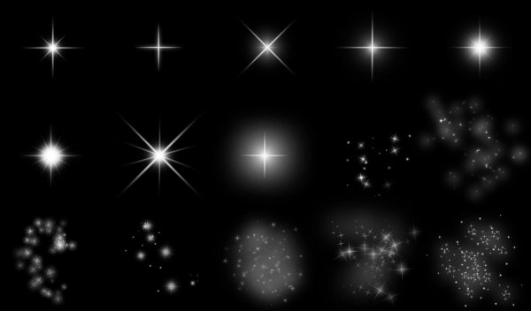 Сверкающие звездочки