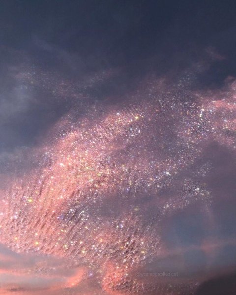 Яркие сверкающие звезды