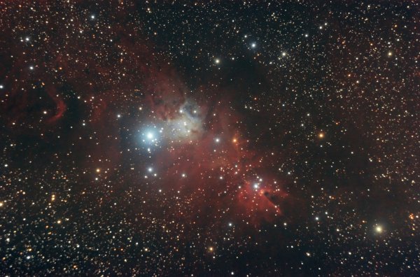 Звезды на черном фоне