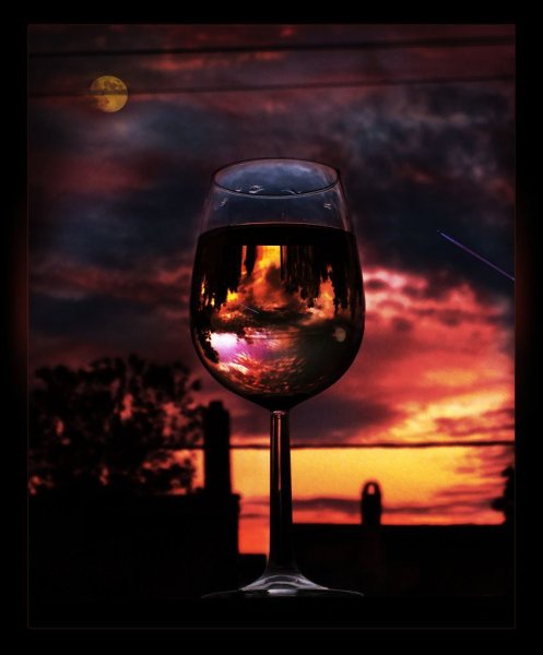 Вечер с вином