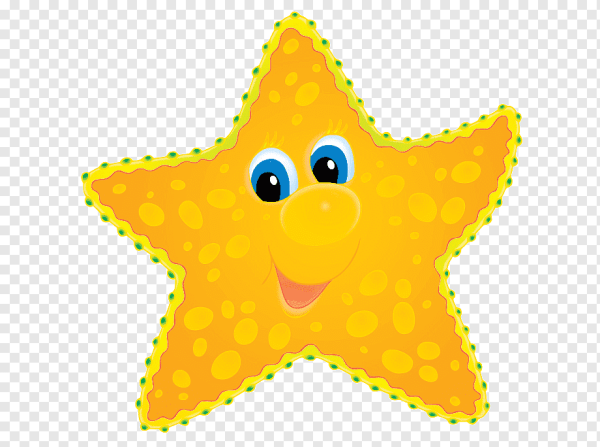 Желтая морская звезда